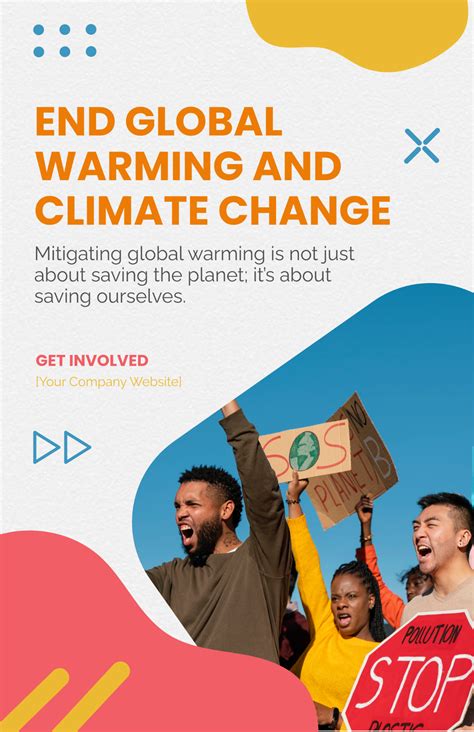 Free Climate Change Poster Templates .